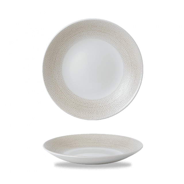 Churchill Isla Spinwash Coupebord diep laag - Ø255mm - H 35mm - Coastal Sand