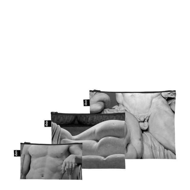 LOQI Zip Pockets - Marble Bodies gerecycled