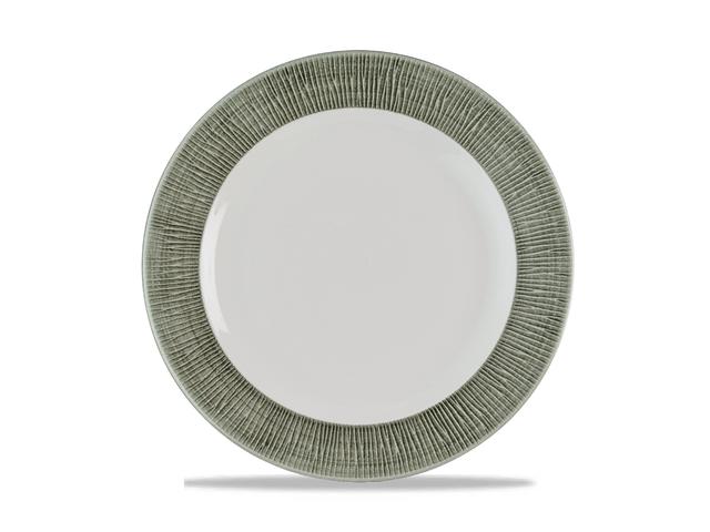 Churchill Bamboo Spinwash Bord plat met rand - Ø275mm - Alpine