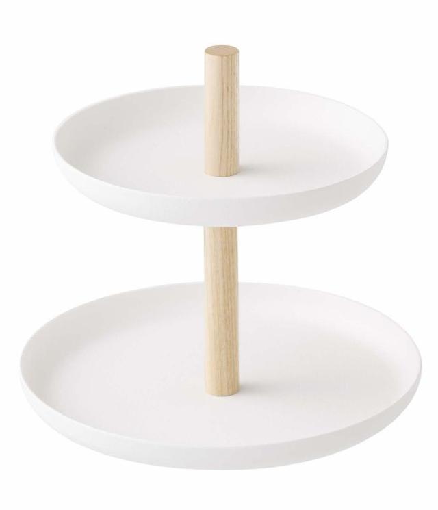 Yamazaki Tosca Accessoirehouder 2-laags - Wit