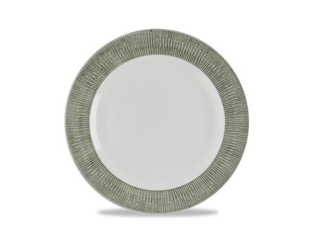 Churchill Bamboo Spinwash Bord plat met rand - Ø234mm - Alpine