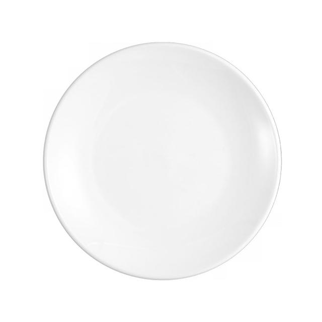 Bord Brasserie wit 215mm