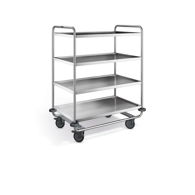 Serveerwagen SW 10 x 6-4 kunststof wielen