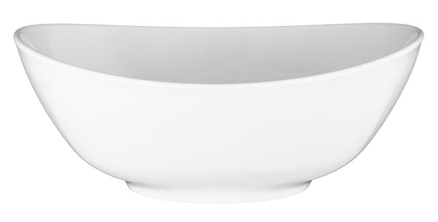 Schaal ovaal Brasserie wit 255mm