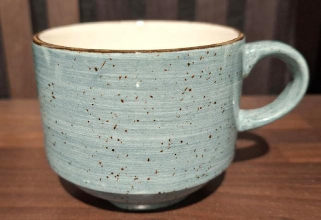 Koffiekop Rustic 20 cl stp Rustic donkergroen