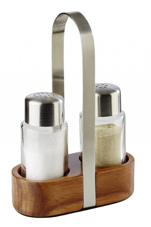APS Peper en zout menage Wood - 115x55x170mm
