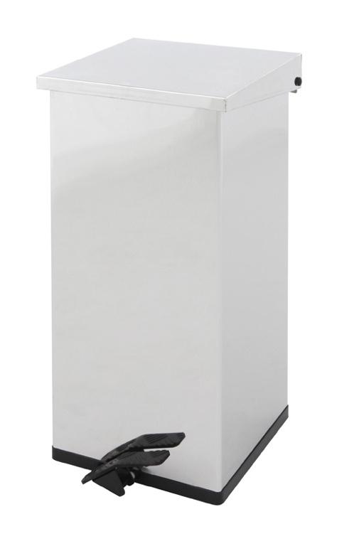 Pedaalemmer vk aluminium wit 55L
