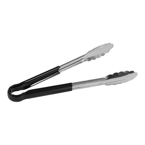 Serveertang rvs/zwart - L 250mm