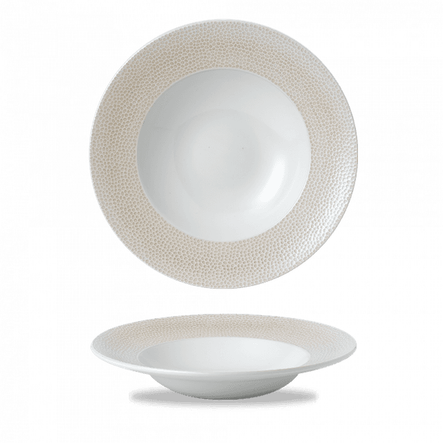 Churchill Isla Spinwash Bord diep met brede rand - Ø280mm - 0.468Ltr - Coastal Sand