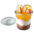 Weckpotjes met deksels glas  140cc
