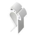 Ticket klem wit - set 10 stuks