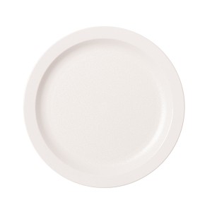 Bord smalle rand wit 230mm