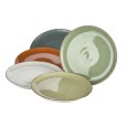 Ontbijtbord Mix 5 kleuren