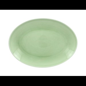 Schaal ovaal Vintage Green 360x270mm