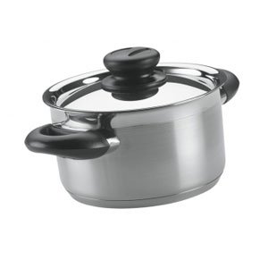 Kookpan met koudegreep met deksel 200mm