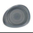 Bord plat organic Spot Jade 280x226x22mm