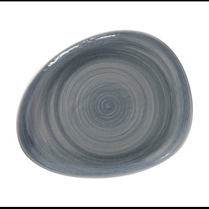 Bord plat organic Spot Jade 280x226x22mm
