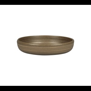 Bord diep Ease Selva Dark Brown Ø200mm
