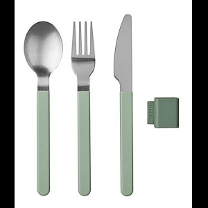 Bestekset Silueta Nordic sage 3-delig