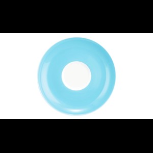 Schotel theekop blauw 130mm