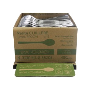 Thee/koffie lepel reusable-Slim 112mm - 480 stuks