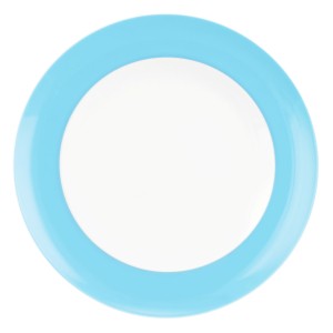 Bord blauw 270mm