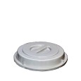 Bordendeksel rond 160C grijs 240mm