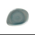 Bord plat organic Spot Saphire 220x167x20mm
