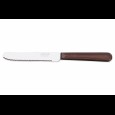 Mes universeel met kartel RVS/bruin heft 110mm