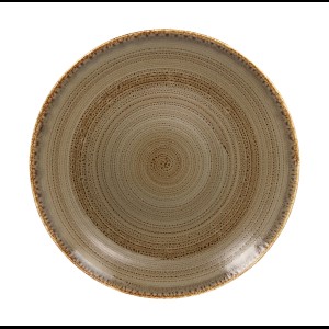 Coupebord plat Twirl Alga Ø290mm