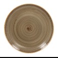 Coupebord plat Twirl Alga Ø310mm
