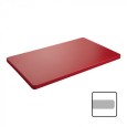 Snijblad rood glad - 400x250x20mm