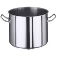 Kookpan zonder deksel halfhoog 18/10 240mm - 9,00L