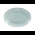 Schaal ovaal Vintage Blue 360x270mm