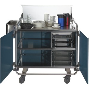 Cateringwagen compleet SW 10x6-3 Zeeblauw