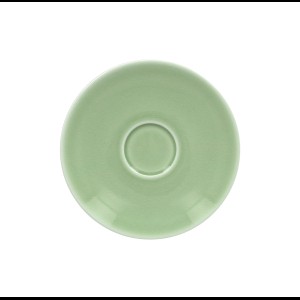 Schotel voor koffiekop 280cc Vintage Green
