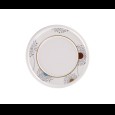 Bord plat met rand Ease Spring White Ø237mm