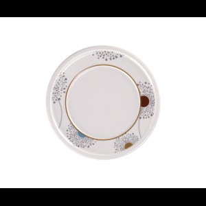 Bord plat met rand Ease Spring White Ø237mm