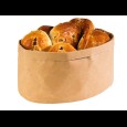 Kraftpapier broodmand "Paperbag" beige 300x200x180mm