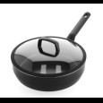 Hapjespan (GAS/EK/K/IND) met deksel Easy Basic Induction 280mm