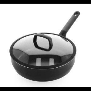 Hapjespan (GAS/EK/K/IND) met deksel Easy Basic Induction 280mm