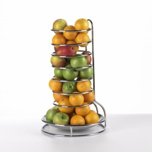 Fruitstandaard Brasserie Modulair draad Chrome groot