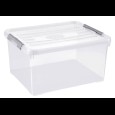 Voorraadbox Handy met deksel helder
