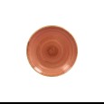 Coupebord plat Twirl Coral Ø180mm