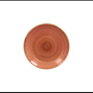 Coupebord plat Twirl Coral Ø180mm