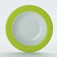 Bord diep groen 230mm *nieuw