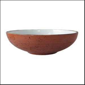 Schaal rond Rustic 110mm