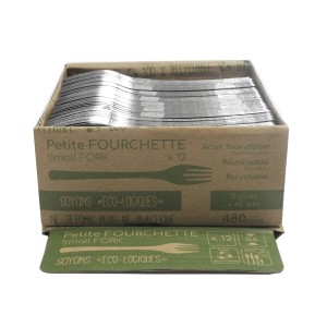 Gebaksvorkje reusable-Slim 120mm - 480 stuks