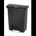Pedaalemmer Front Step zwart, 30L