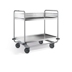 Afruimwagen ARW 10 x 6-2 verzwaard kunststof wielen (4 zwenk)